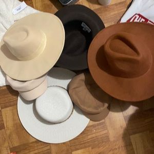 6 hats all for 60$